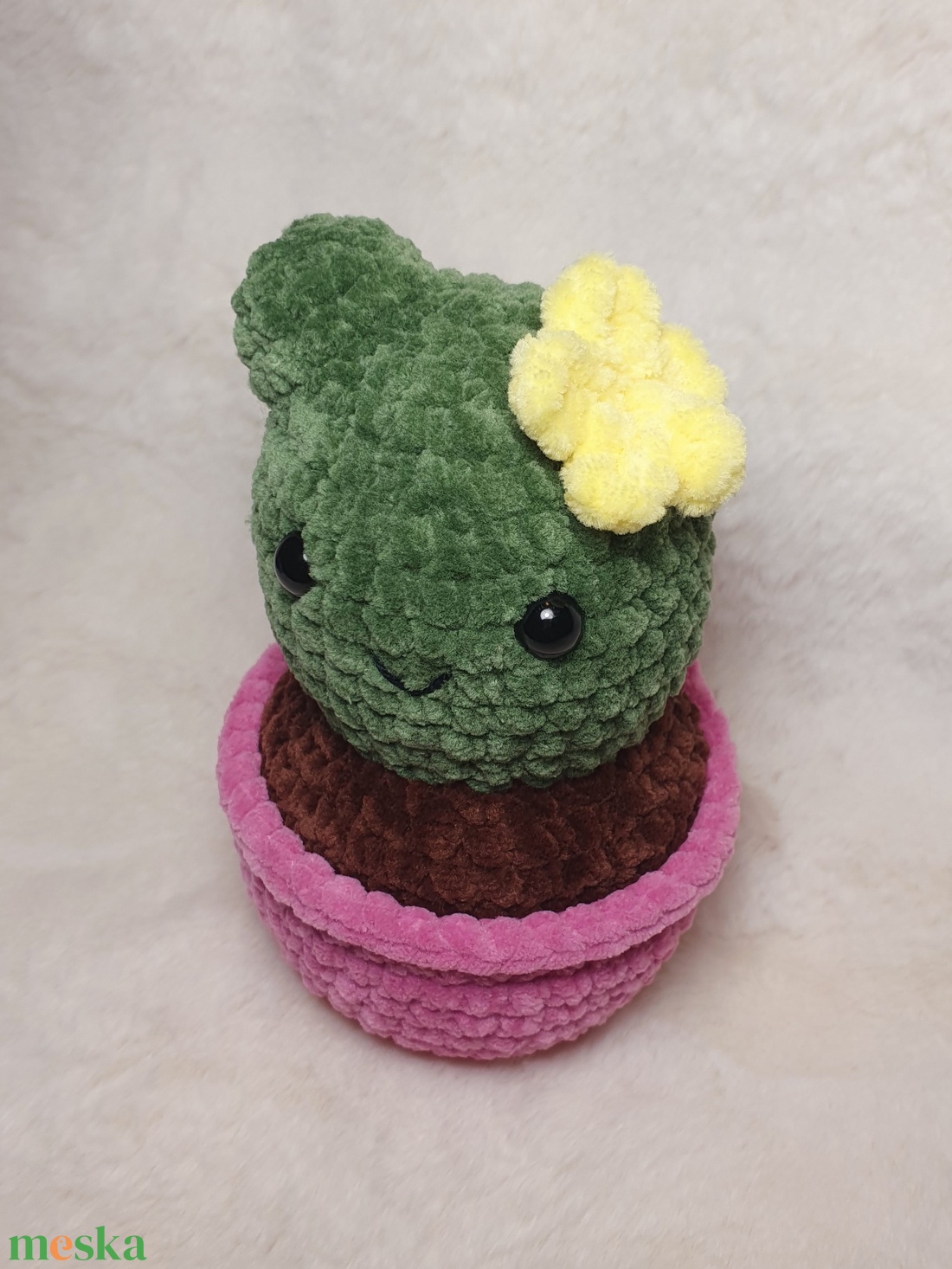 Horgolt amigurumi plüss kaktusz - játék & sport - plüssállat & játékfigura - más figura - Meska.hu
