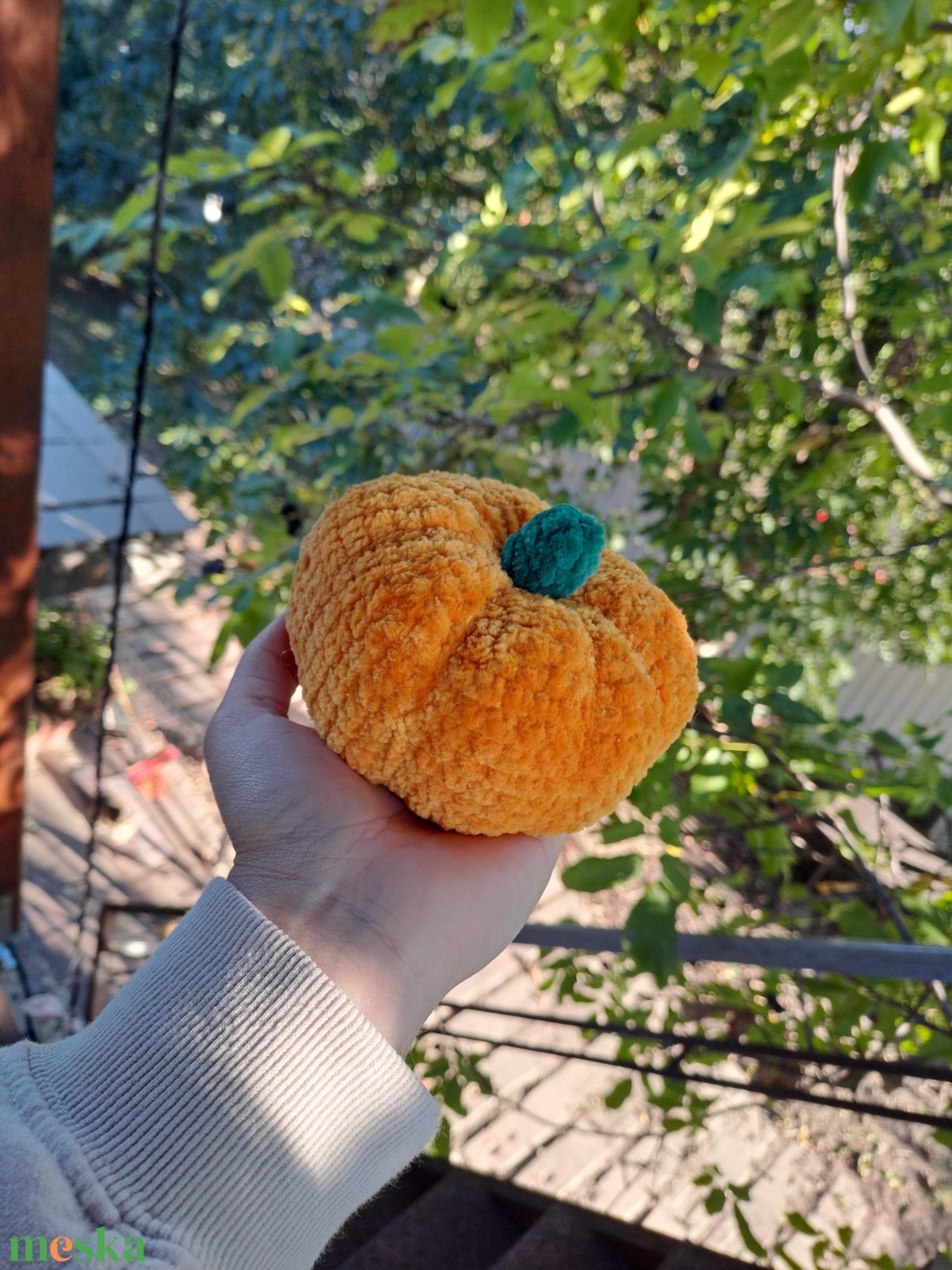 Horgolt Tök - otthon & életmód - dekoráció - halloween - halloweeni dekoráció - Meska.hu