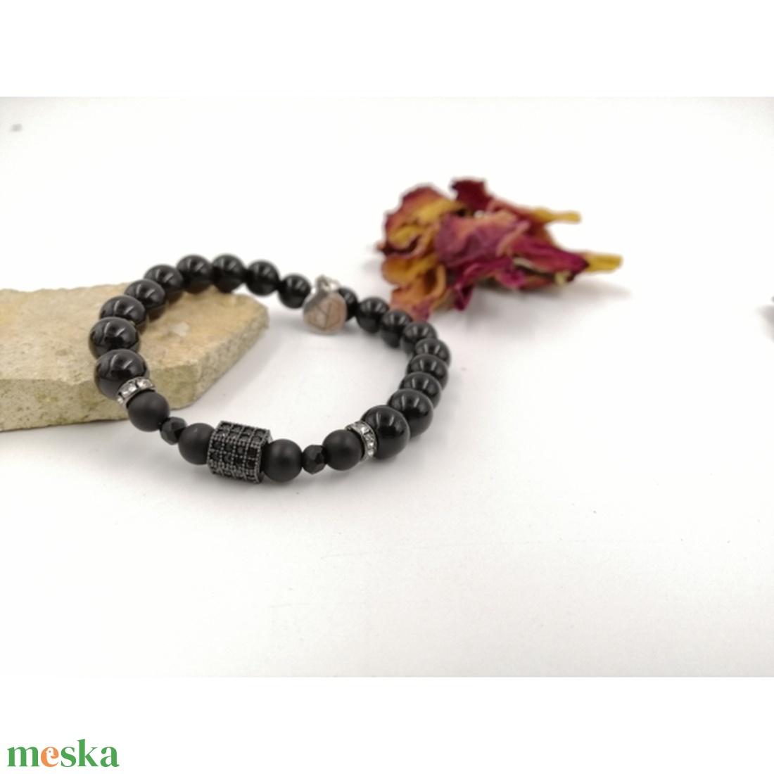 Gyönyörű YVONNE DESIGN LUXURY karkötő BLACK - ékszer - karkötő - ásványkarkötő - Meska.hu Gyönyörű YVONNE DESIGN LUXURY karkötő BLACK - ékszer - karkötő - ásványkarkötő - Meska.hu