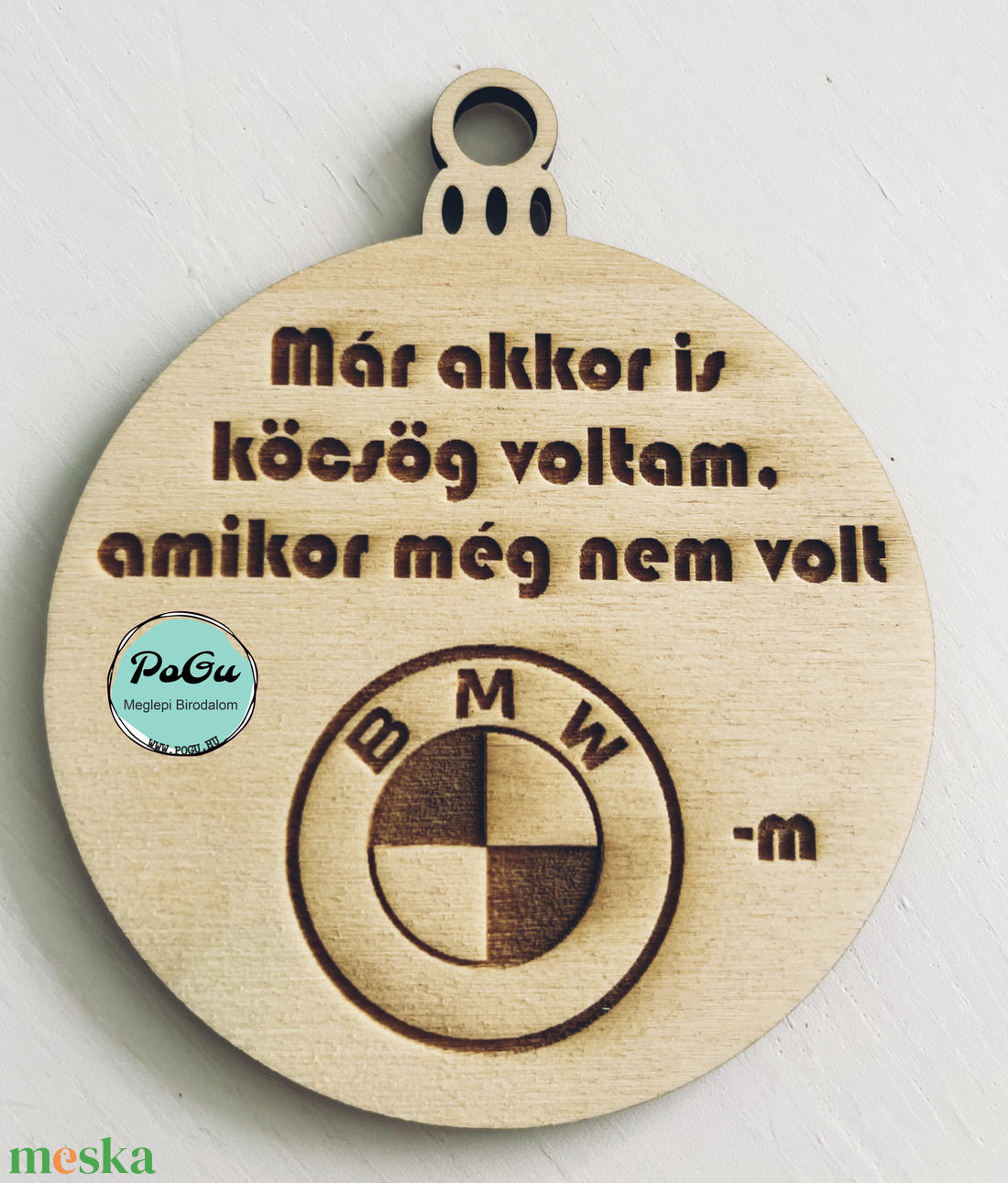 Már akkor is autós karácsonyfa dísz - karácsony - karácsonyi lakásdekoráció - karácsonyfadíszek - Meska.hu