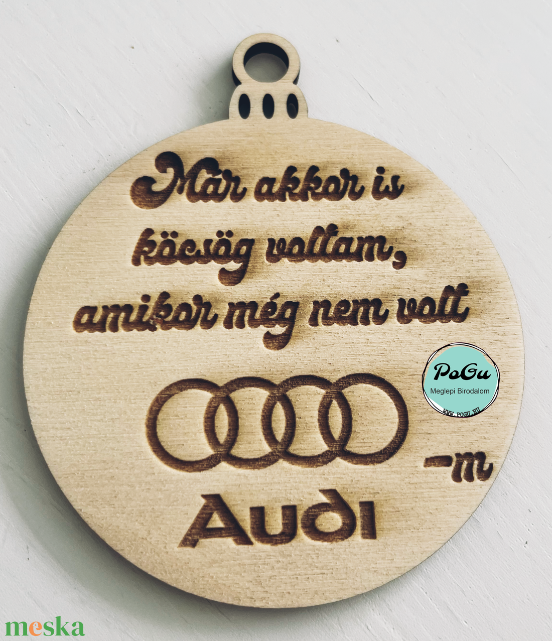 Már akkor is autós karácsonyfa dísz - karácsony - karácsonyi lakásdekoráció - karácsonyfadíszek - Meska.hu