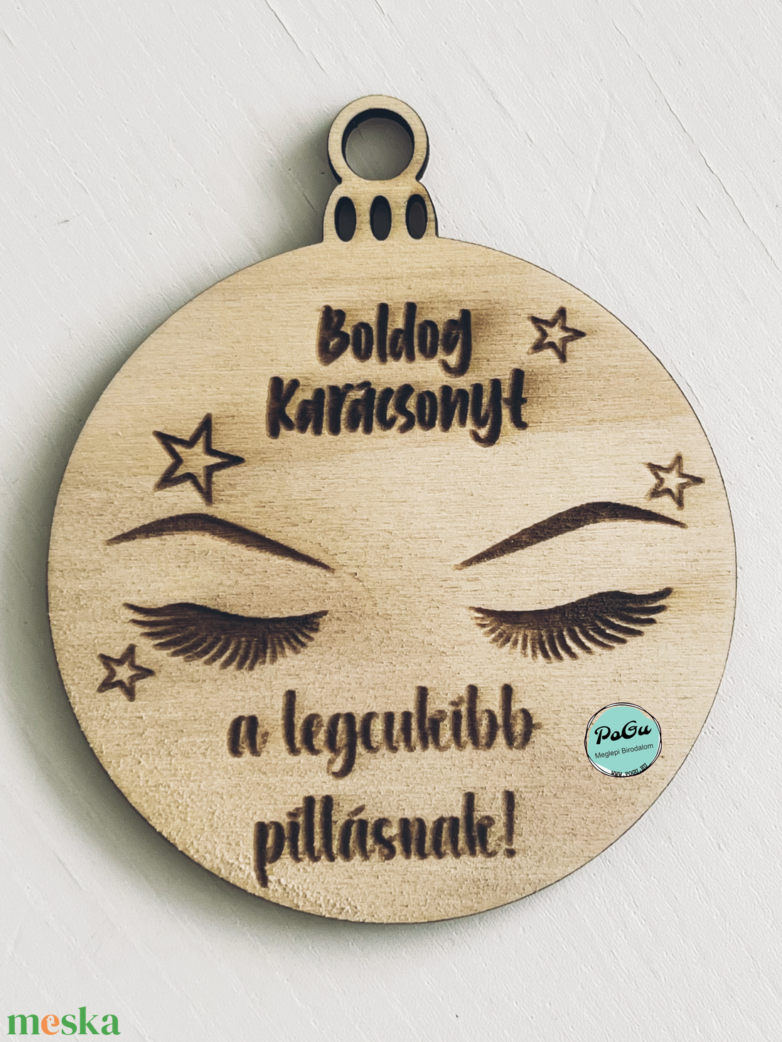 Pillás karácsonyfa dísz - karácsony - karácsonyi lakásdekoráció - karácsonyfadíszek - Meska.hu