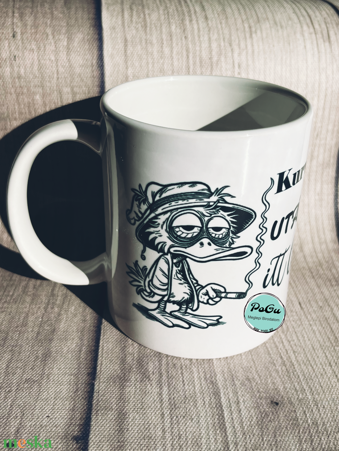 Utálok itt lenni bögre  - otthon & életmód - konyhafelszerelés, tálalás - tálalás - bögre & csésze - Meska.hu