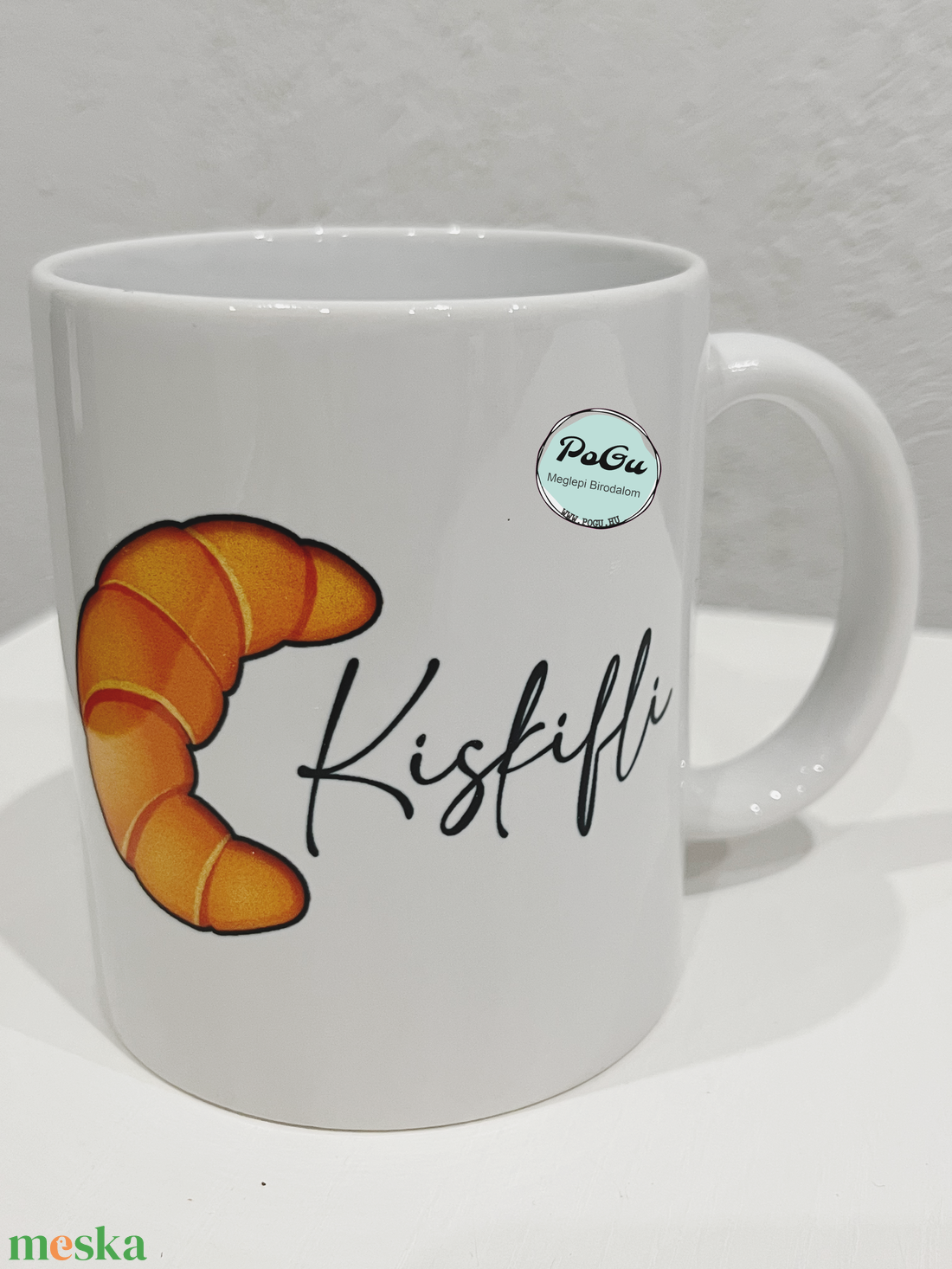 Kiskifli, nagykifli páros bögre - otthon & életmód - konyhafelszerelés, tálalás - tálalás - bögre & csésze - Meska.hu