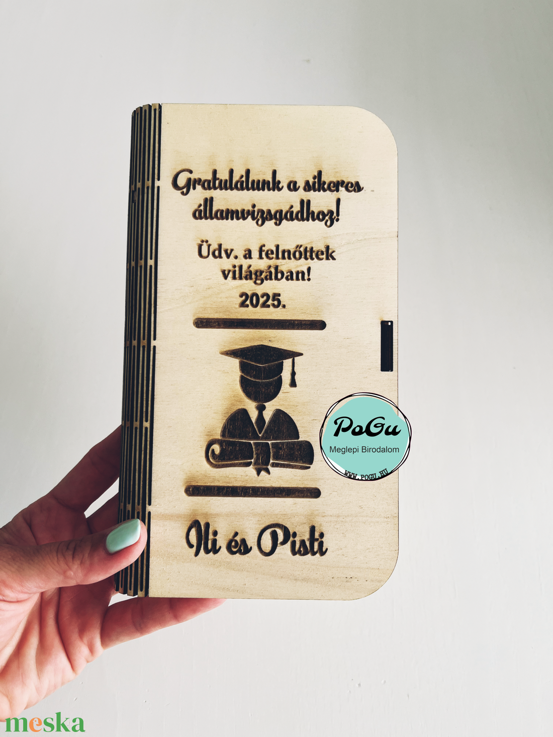 Pénzátadó ballagásra  - otthon & életmód - papír, írószer - ajándékozás kellékei - pénzátadó doboz - Meska.hu