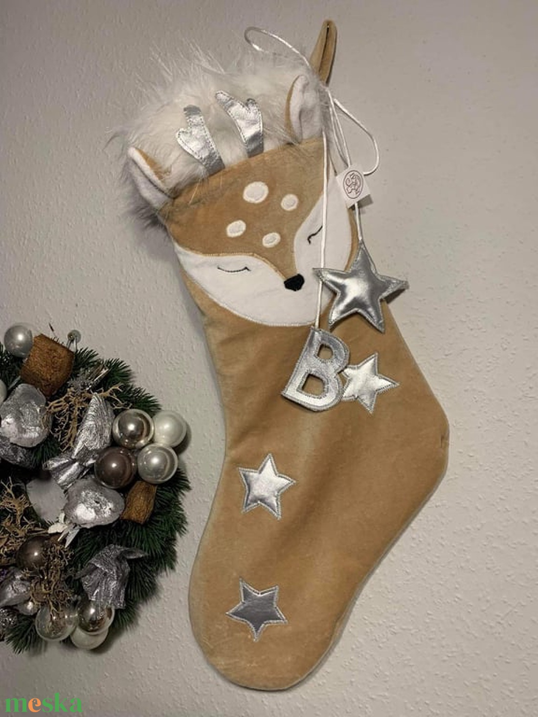 Mikulás csizma - Őzike -  - Meska.hu