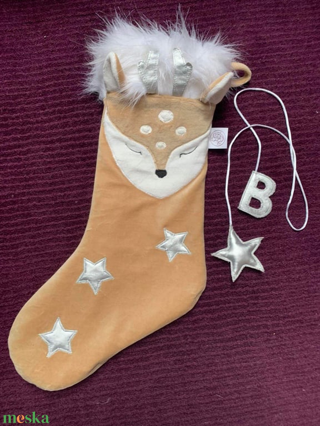 Mikulás csizma - Őzike -  - Meska.hu