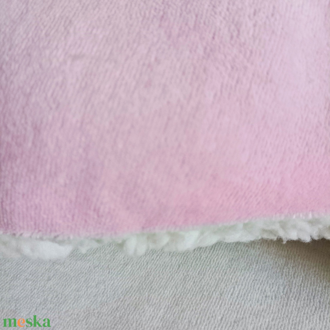 Sherpa csillag párna - rózsaszín - otthon & életmód - lakástextil - párna & párnahuzat - forma párna - Meska.hu