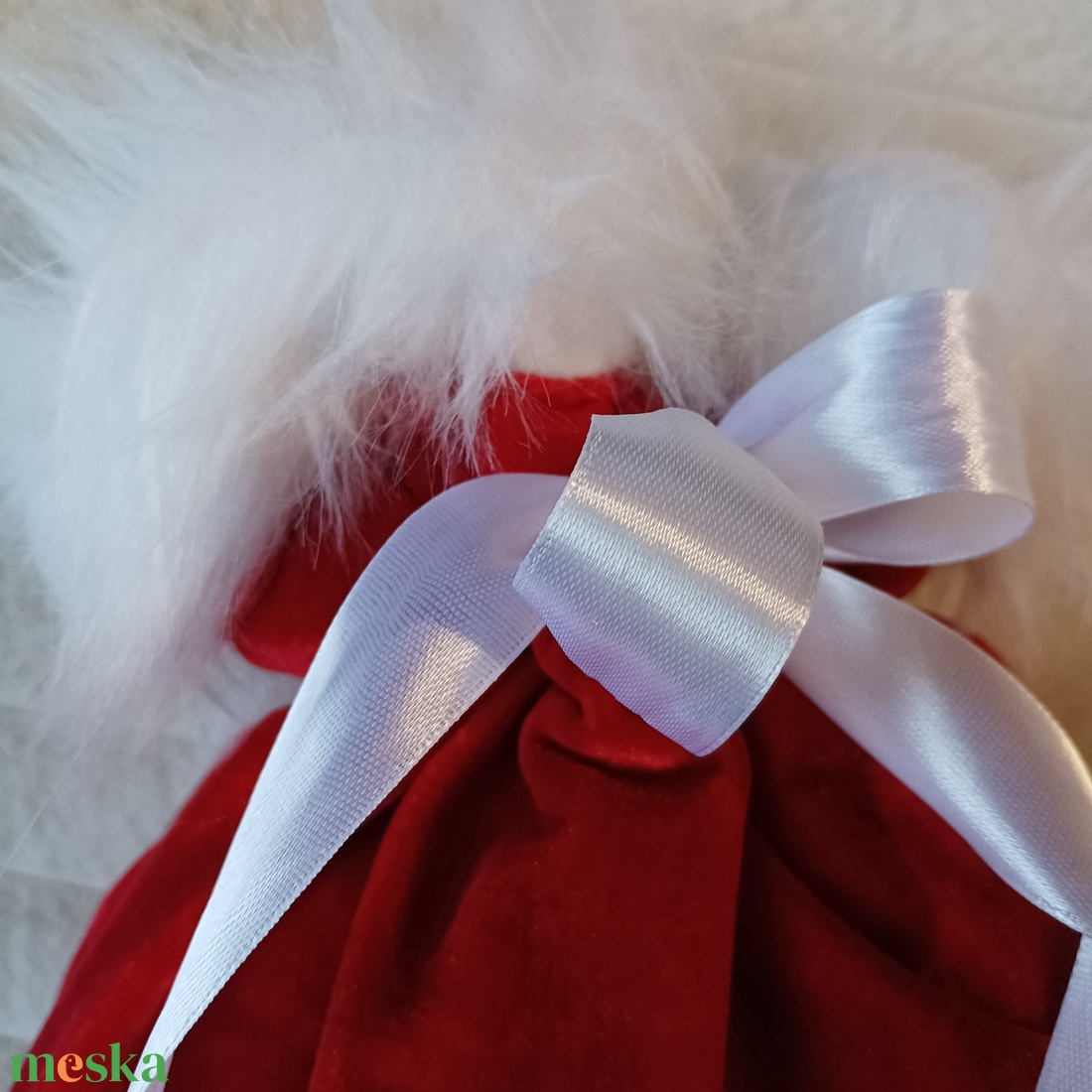 Mikulás zsák - 35 x 25 cm - karácsony - mikulás - mikulás zsák - Meska.hu