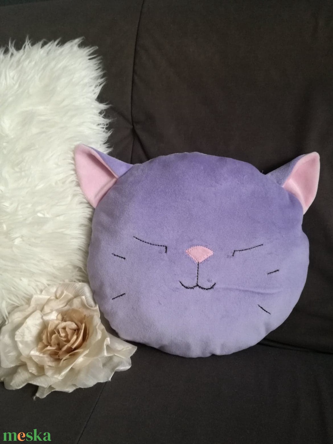 Állatos kerekpárna - baba - mama - babaszoba dekoráció - gyerek díszpárna - Meska.hu