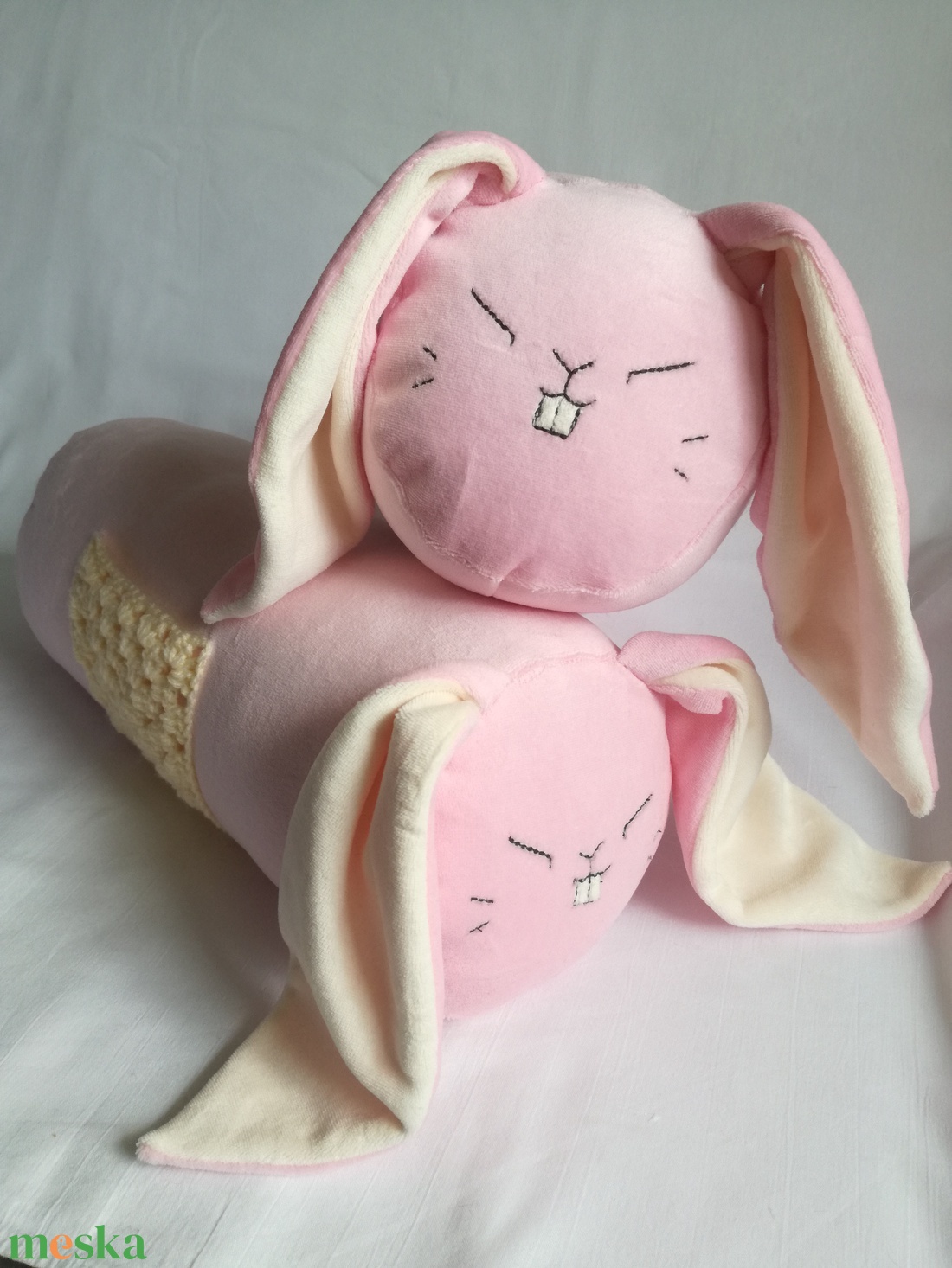 Állatos hengerpárna - baba - mama - babaszoba dekoráció - gyerek díszpárna - Meska.hu