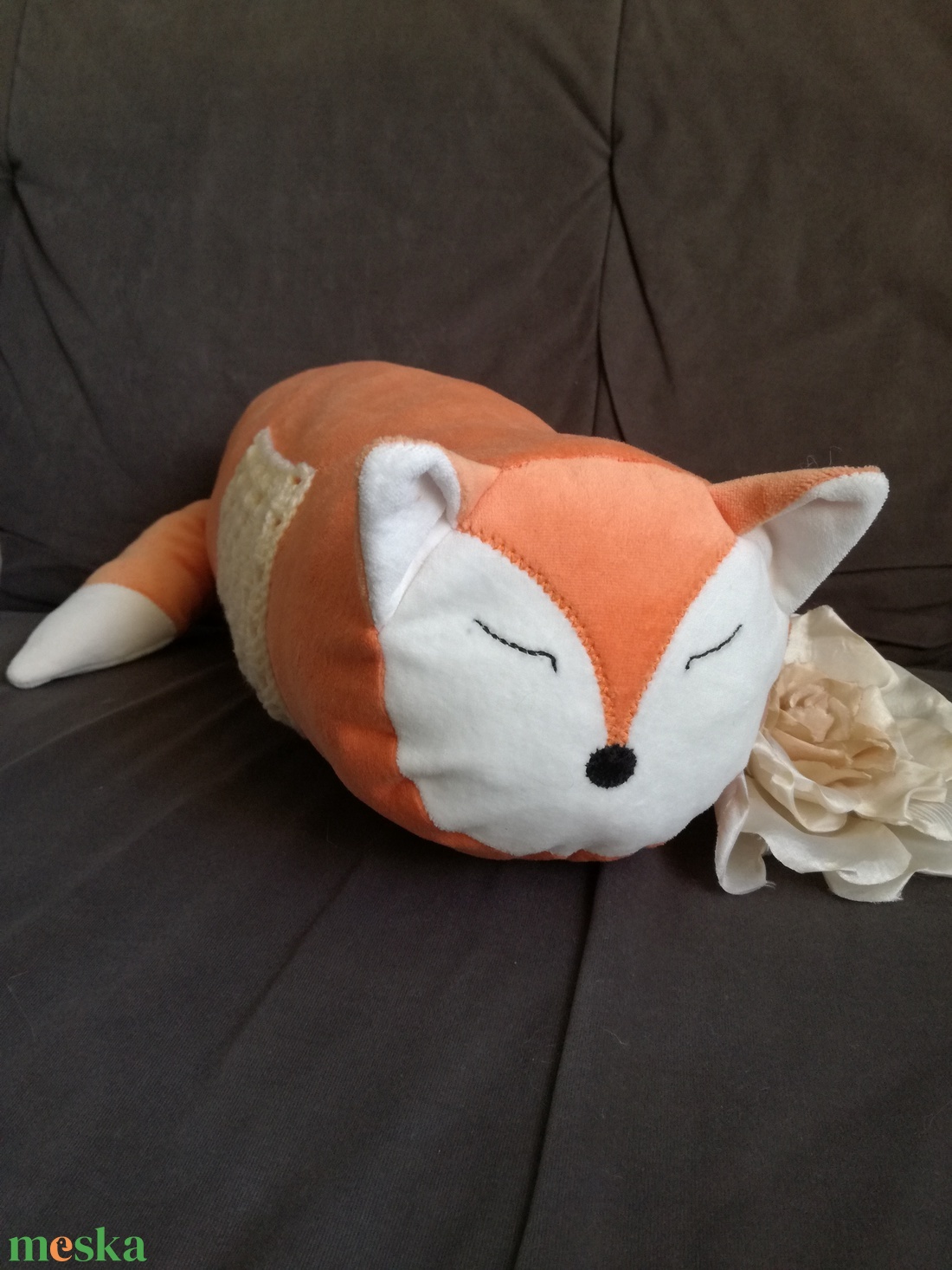 Állatos hengerpárna - baba - mama - babaszoba dekoráció - gyerek díszpárna - Meska.hu