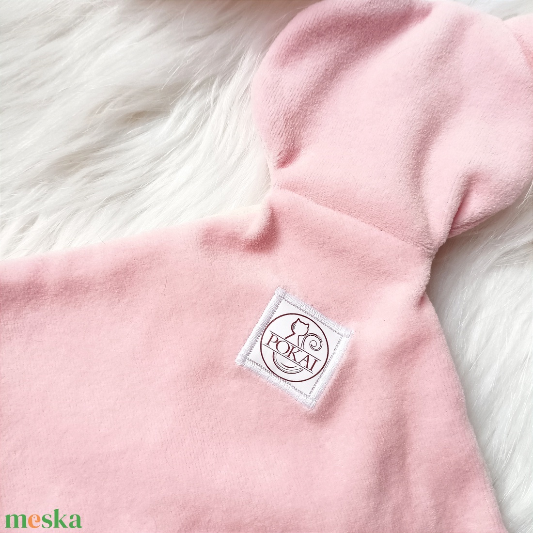 Nyuszi szundikendő - baba - mama - baba játékok - szundikendő, alvóka - Meska.hu