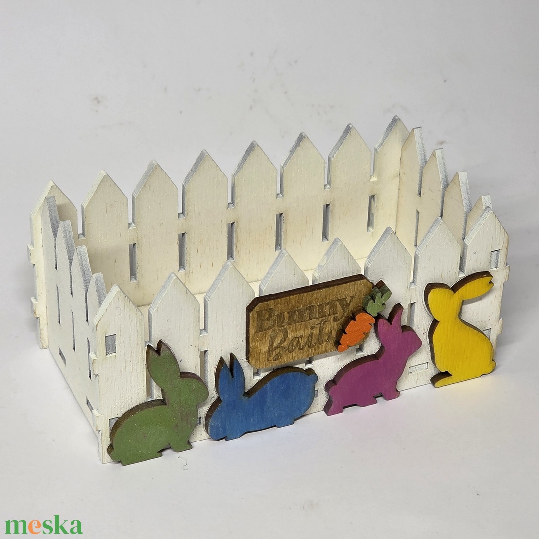 Húsvéti nyuszis doboz - otthon & életmód - dekoráció - asztal és polc dekoráció - díszdoboz - Meska.hu