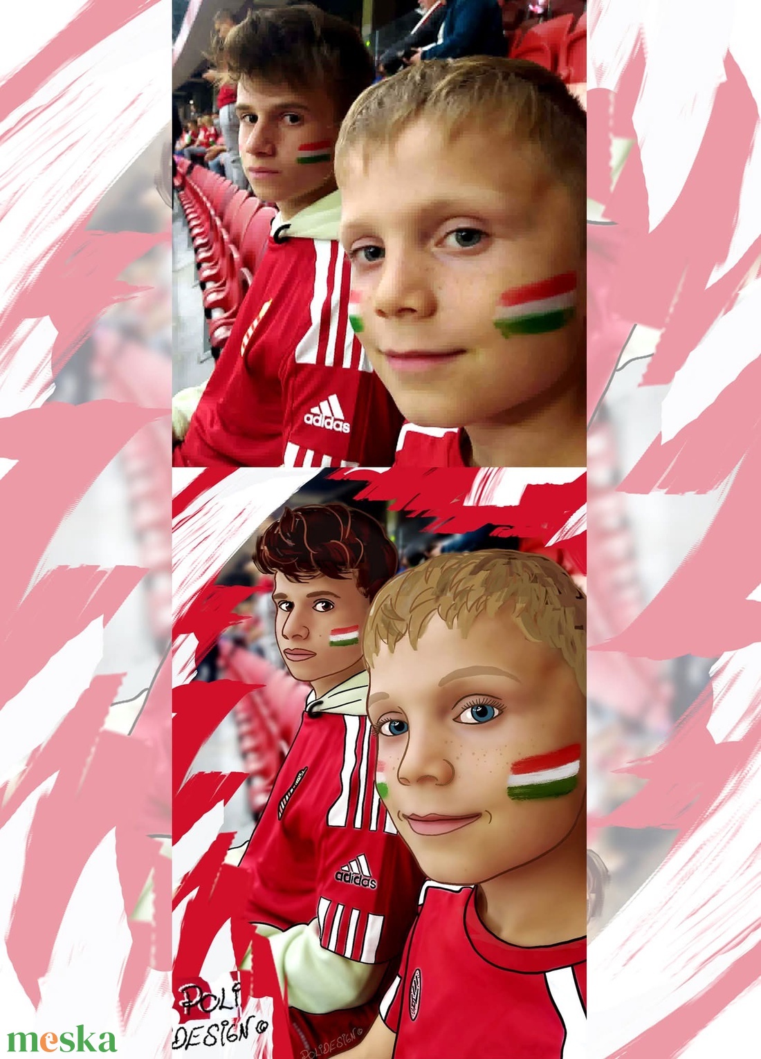 Portré digitálisan rajzolva, rendelhető - művészet - portré & karikatúra - portré - Meska.hu