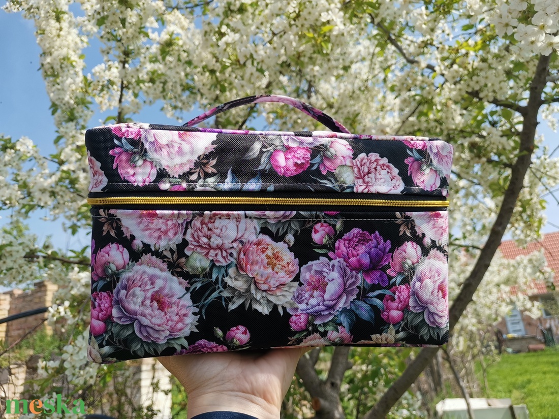 Luxus sminkes táska - táska & tok - variálható táska - Meska.hu