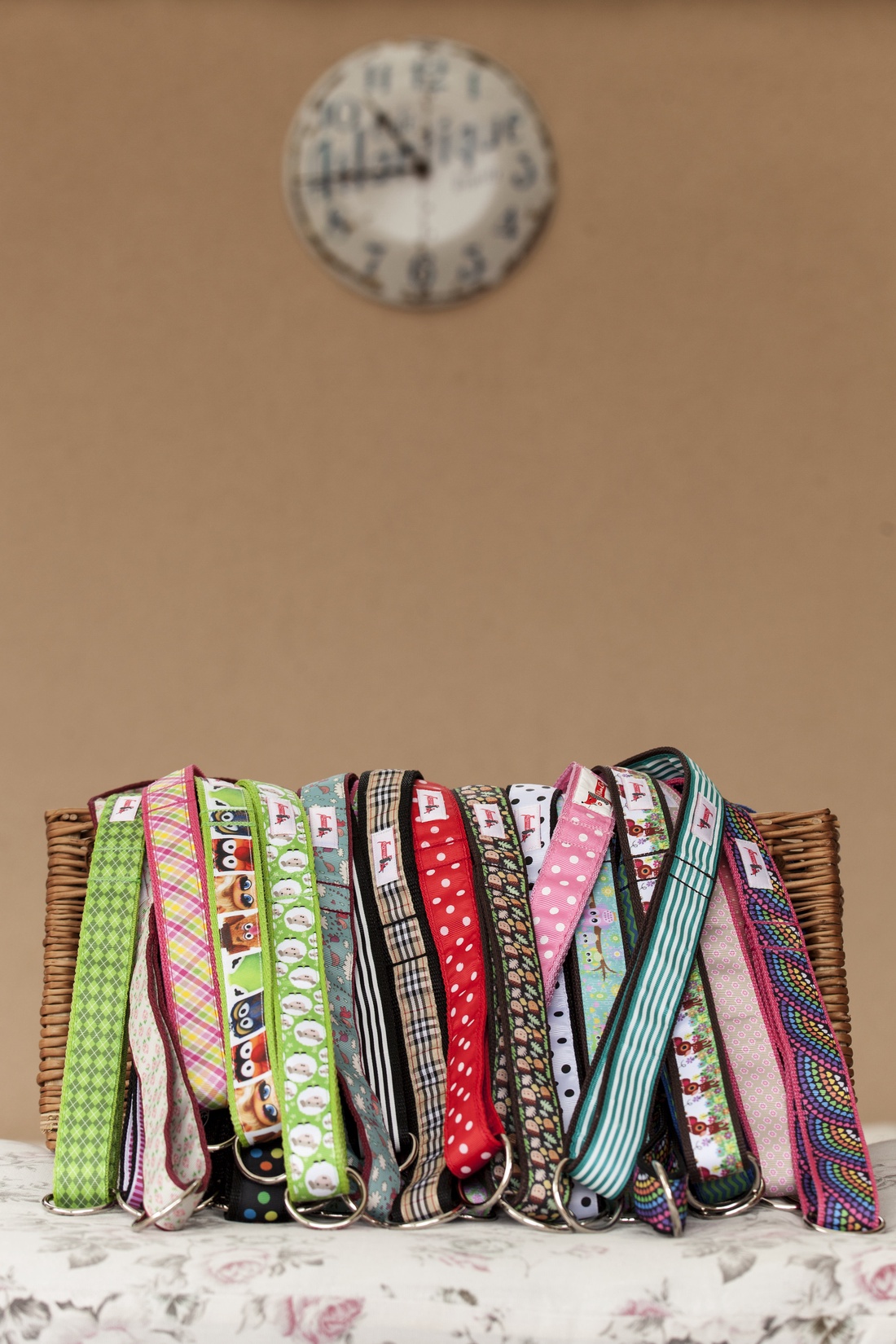 Polka Dog Superman mintás nyakörv-póráz szet -  - Meska.hu