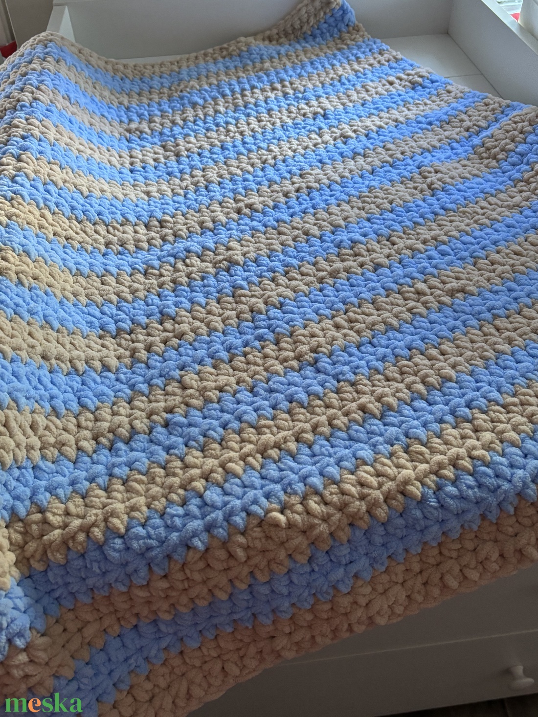 Horgolt babatakaró - otthon & életmód - babaszoba, gyerekszoba - Meska.hu