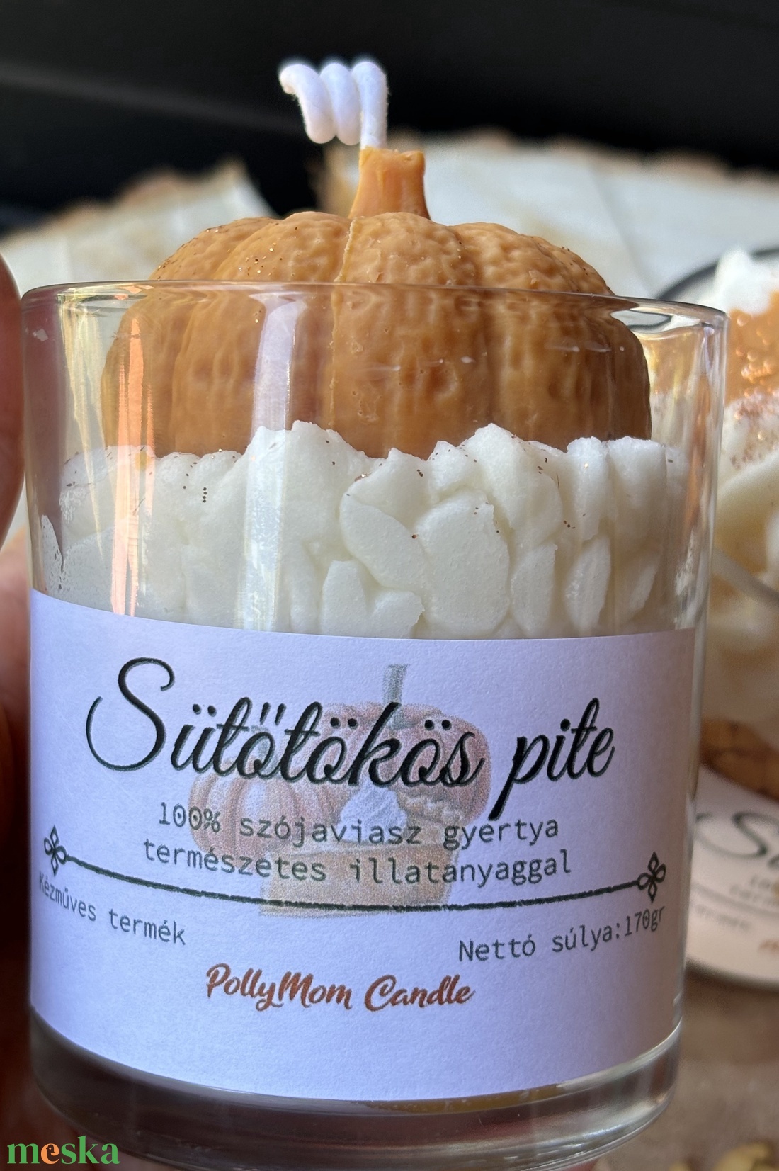 Sütőtökös pite illatgyertya - otthon & életmód - gyertya, illat, aroma - gyertya - Meska.hu Sütőtökös pite illatgyertya - otthon & életmód - gyertya, illat, aroma - gyertya - Meska.hu
