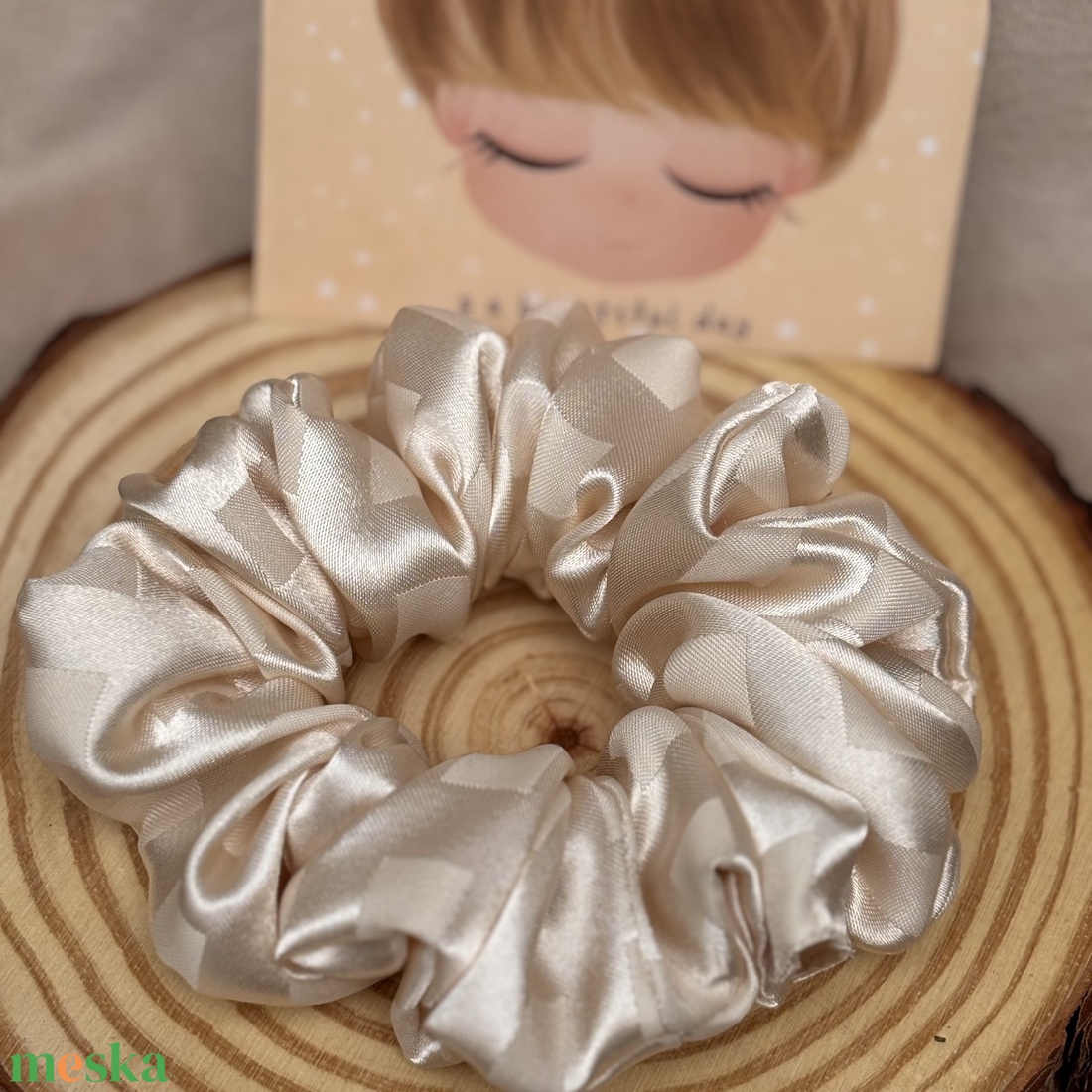 Hajgumi-scrunchie - ruha & divat - hajdísz & hajcsat - hajgumi - Meska.hu