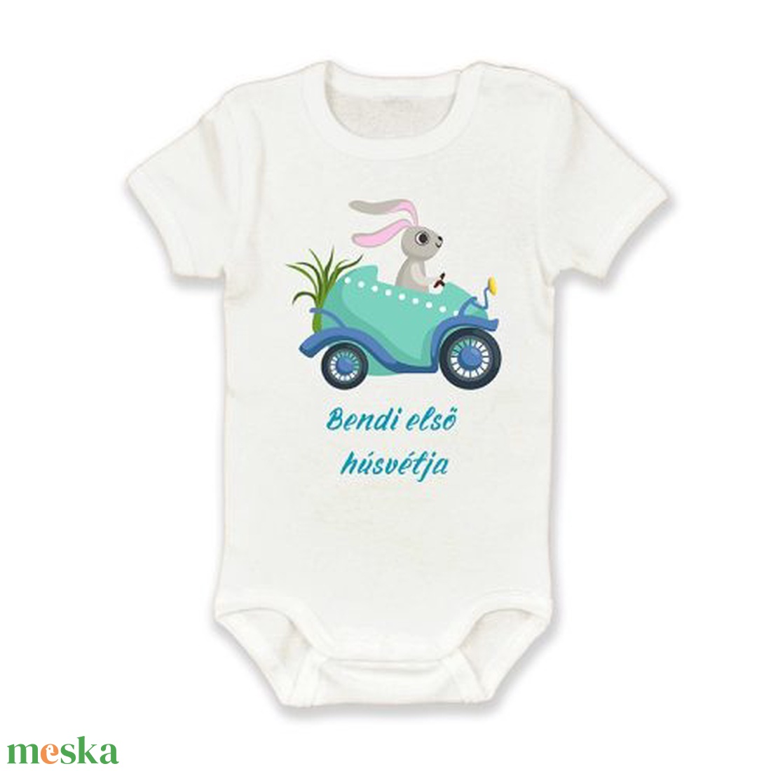 Első Húsvétom � egyedi baba body kisfiúknak - baba - mama - babaruházat - baba body - Meska.hu