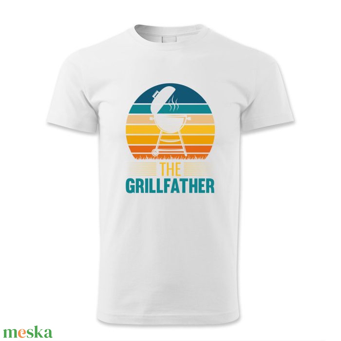 The Grillfather � férfi póló grillmestereknek - ruha & divat - férfi ruha - póló - Meska.hu
