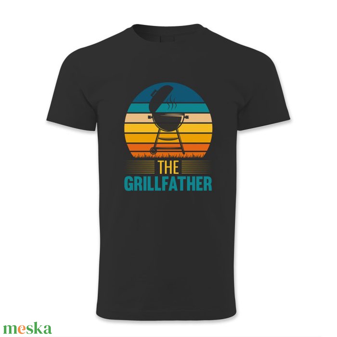The Grillfather � férfi póló grillmestereknek - ruha & divat - férfi ruha - póló - Meska.hu
