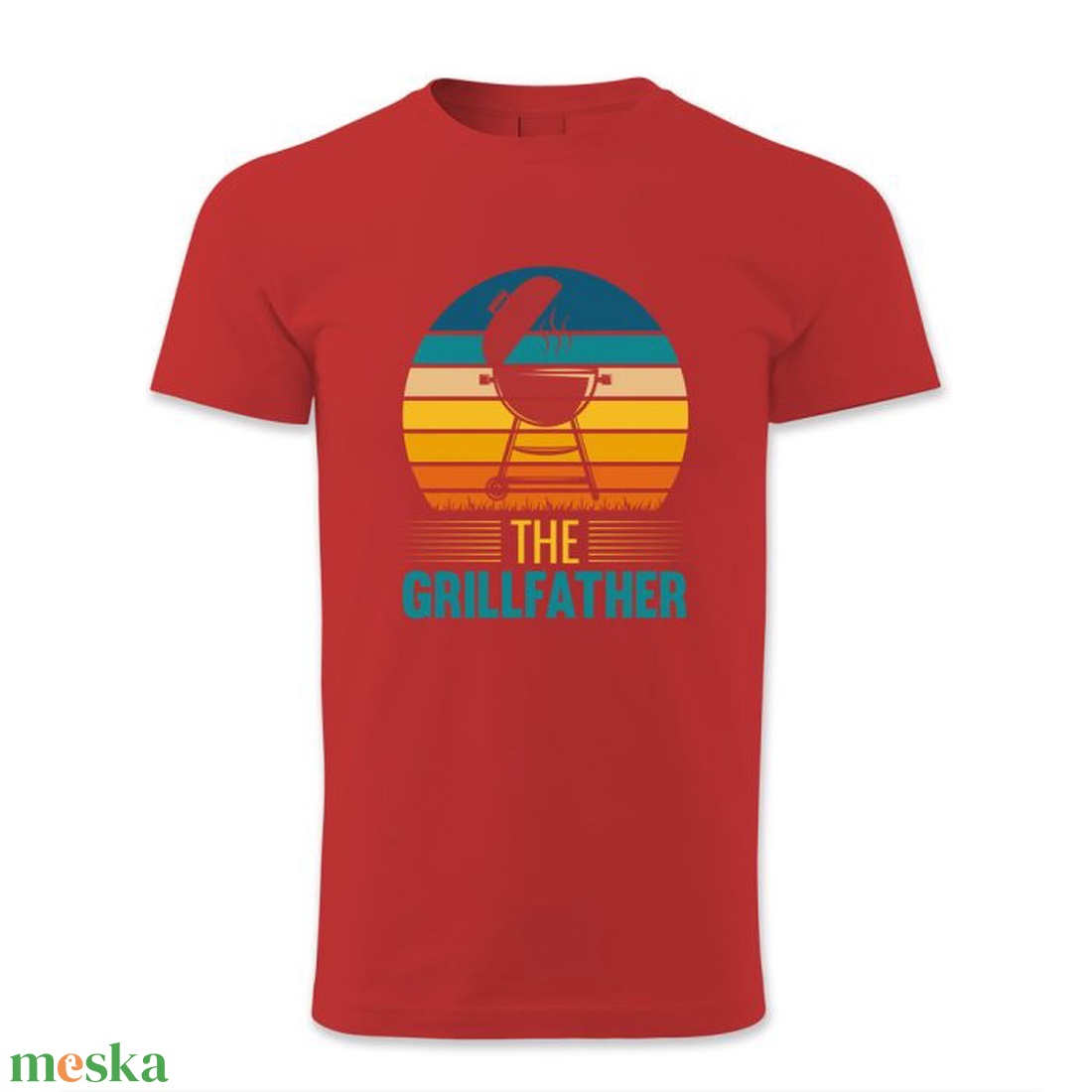 The Grillfather � férfi póló grillmestereknek - ruha & divat - férfi ruha - póló - Meska.hu
