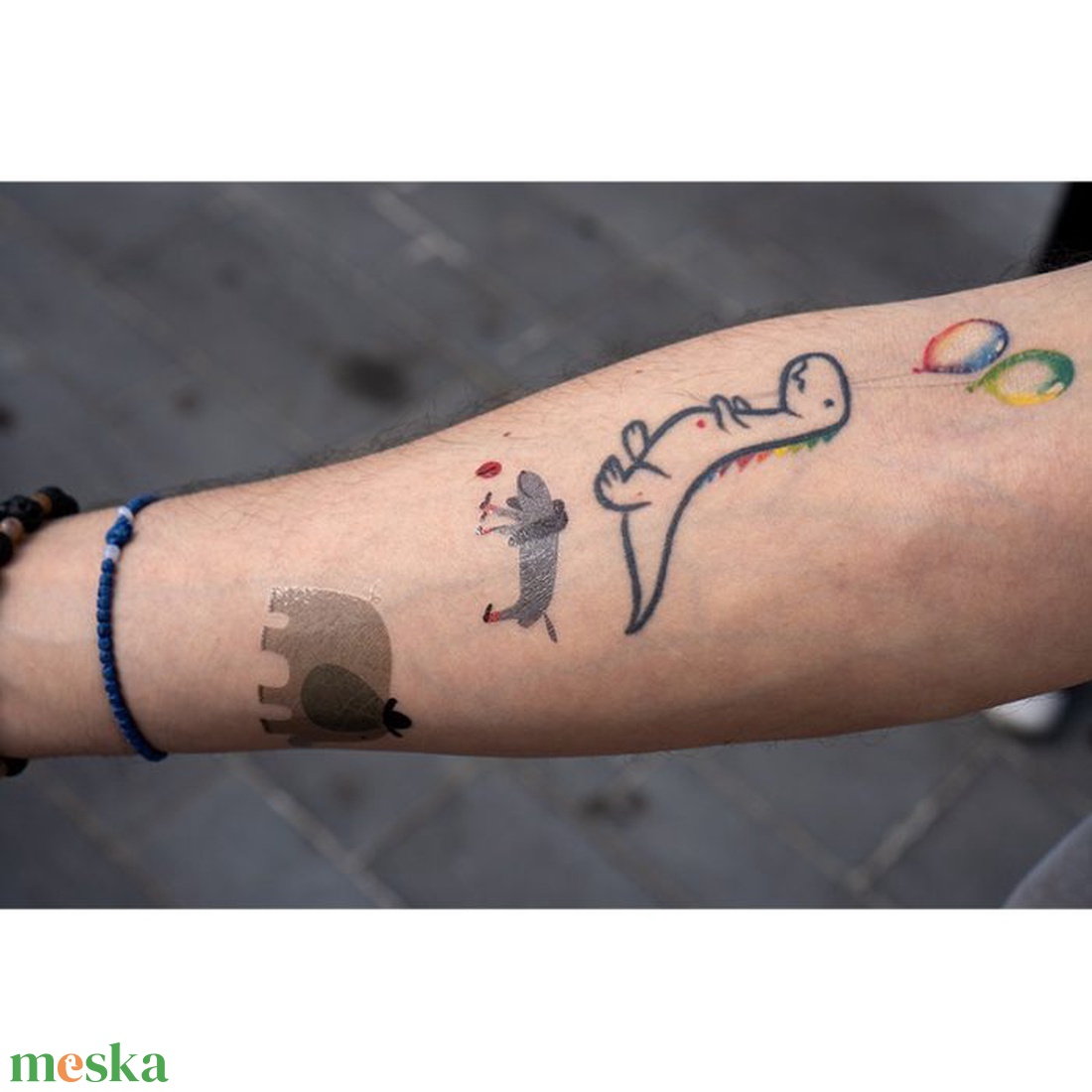 Egyedi ideiglenes tetoválás � A/4-es íven - kellékek & szerszámok - dekorációs kellékek - matricaív - Meska.hu