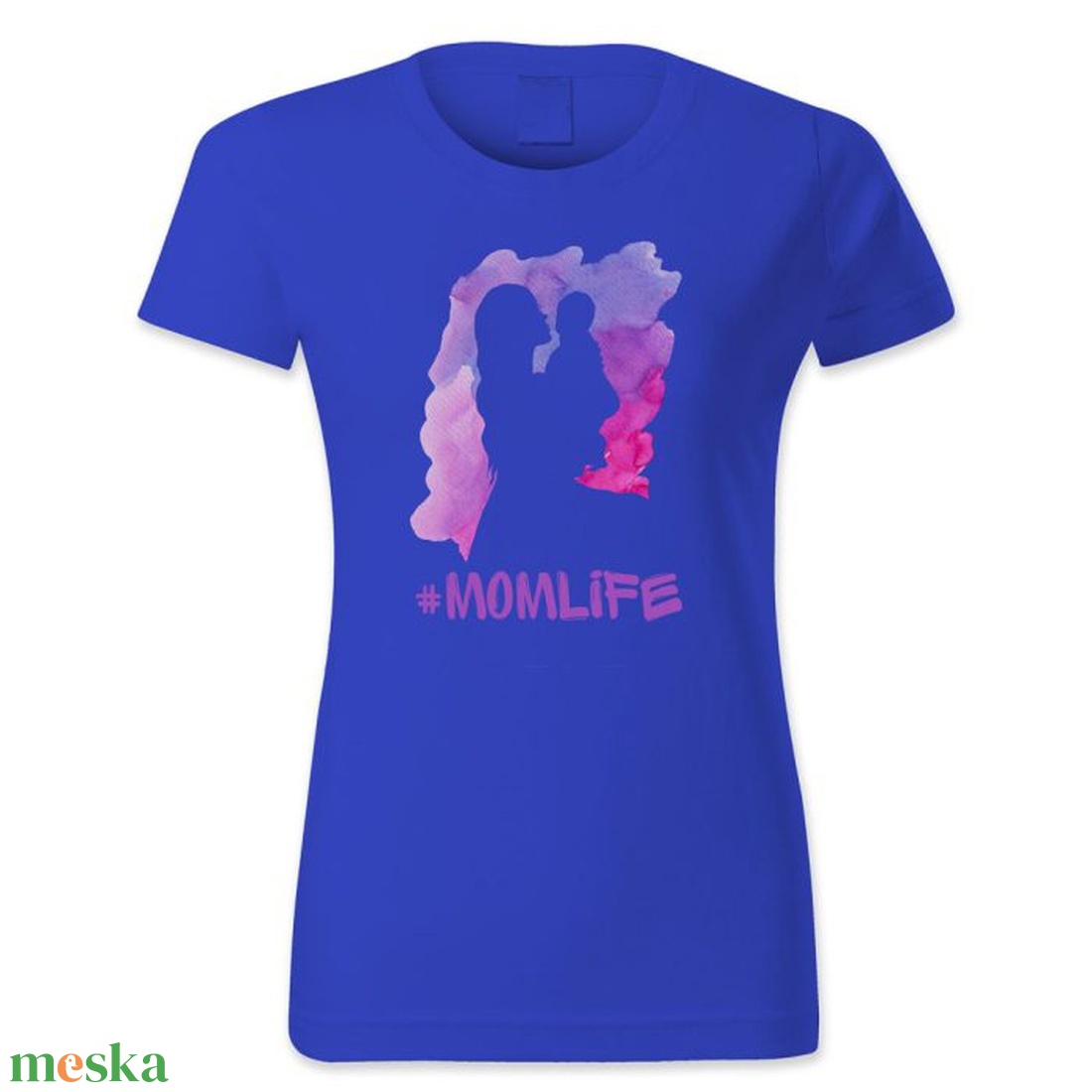 Momlife feliratos póló � stílusos és őszinte darab anyukáknak - ruha & divat - női ruha - póló, felső - Meska.hu