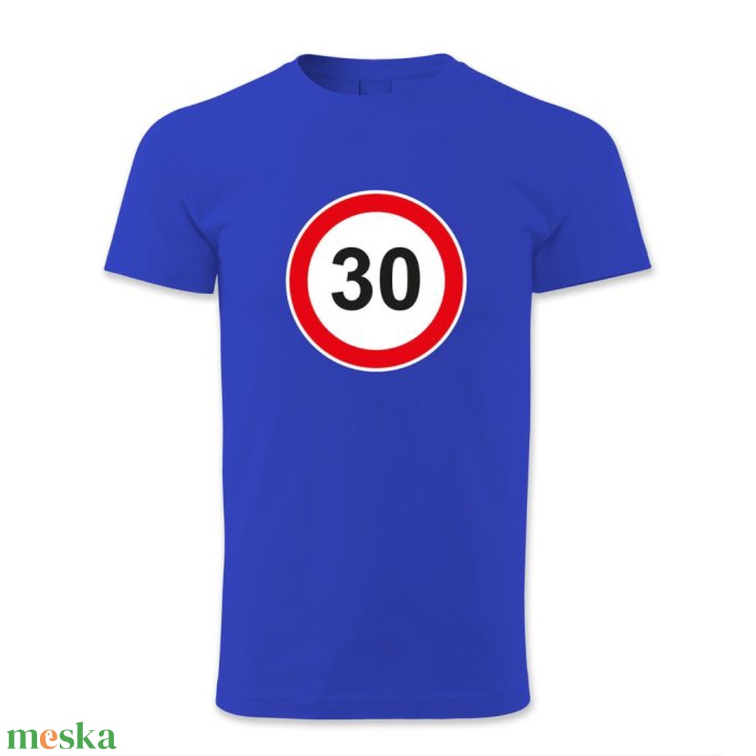 Kresz táblás születésnapi férfi póló - ruha & divat - férfi ruha - póló - Meska.hu