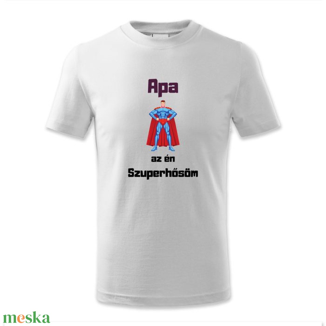 Apa az én szuperhősöm baba bodyk és gyerekpólók - ruha & divat - gyerekruha - póló - Meska.hu
