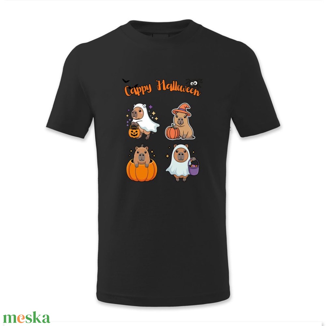 Cuki kapibara Halloween baba body / gyerek póló  - ruha & divat - gyerekruha - póló - Meska.hu