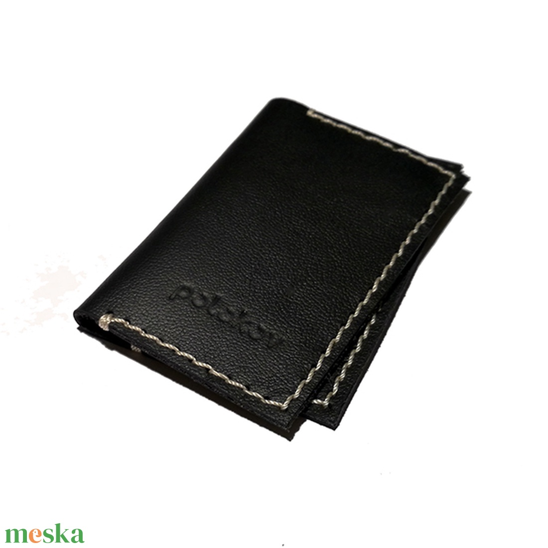 Kétrekeszes fekete bőr bankkártya tok - Vékony férfi tárca - Minimal Black - Polokov Leather - táska & tok - pénztárca & más tok - kártyatartó & irattartó - Meska.hu Kétrekeszes fekete bőr bankkártya tok - Vékony férfi tárca - Minimal Black - Polokov Leather - táska & tok - pénztárca & más tok - kártyatartó & irattartó - Meska.hu
