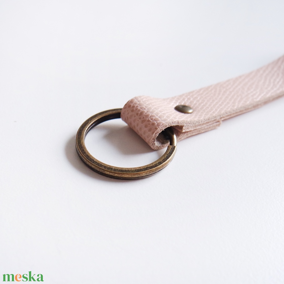 Sand Salmon MINI duplakarikás kulcstartó - táska & tok - kulcstartó & táskadísz - kulcstartó - Meska.hu