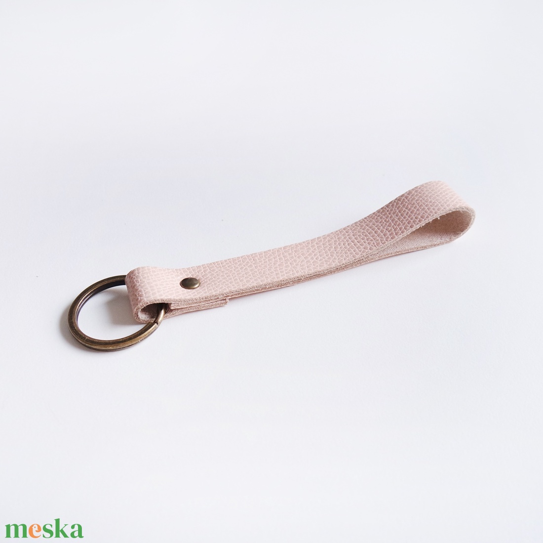 Sand Salmon MINI duplakarikás kulcstartó - táska & tok - kulcstartó & táskadísz - kulcstartó - Meska.hu