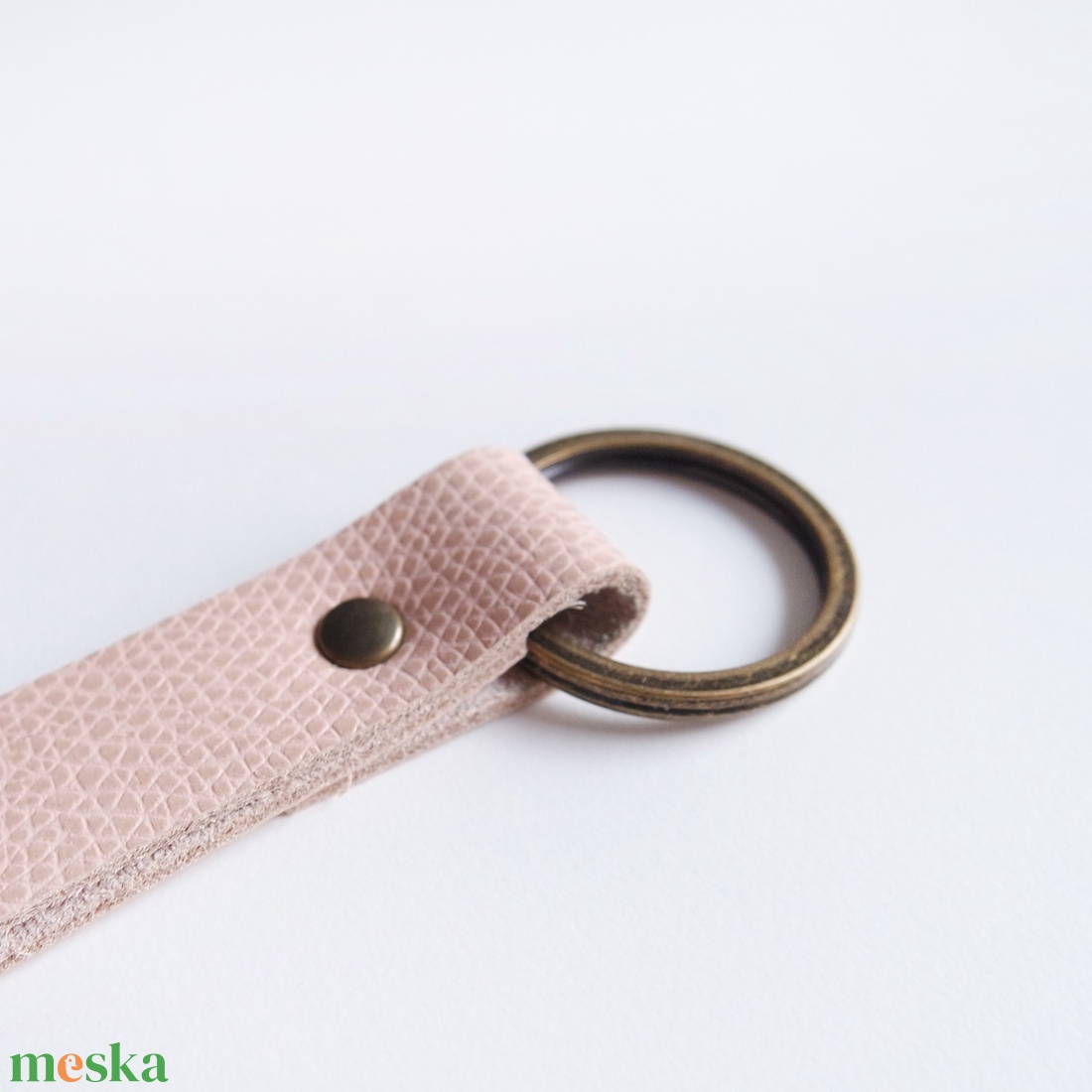 Sand Salmon MINI duplakarikás kulcstartó - táska & tok - kulcstartó & táskadísz - kulcstartó - Meska.hu