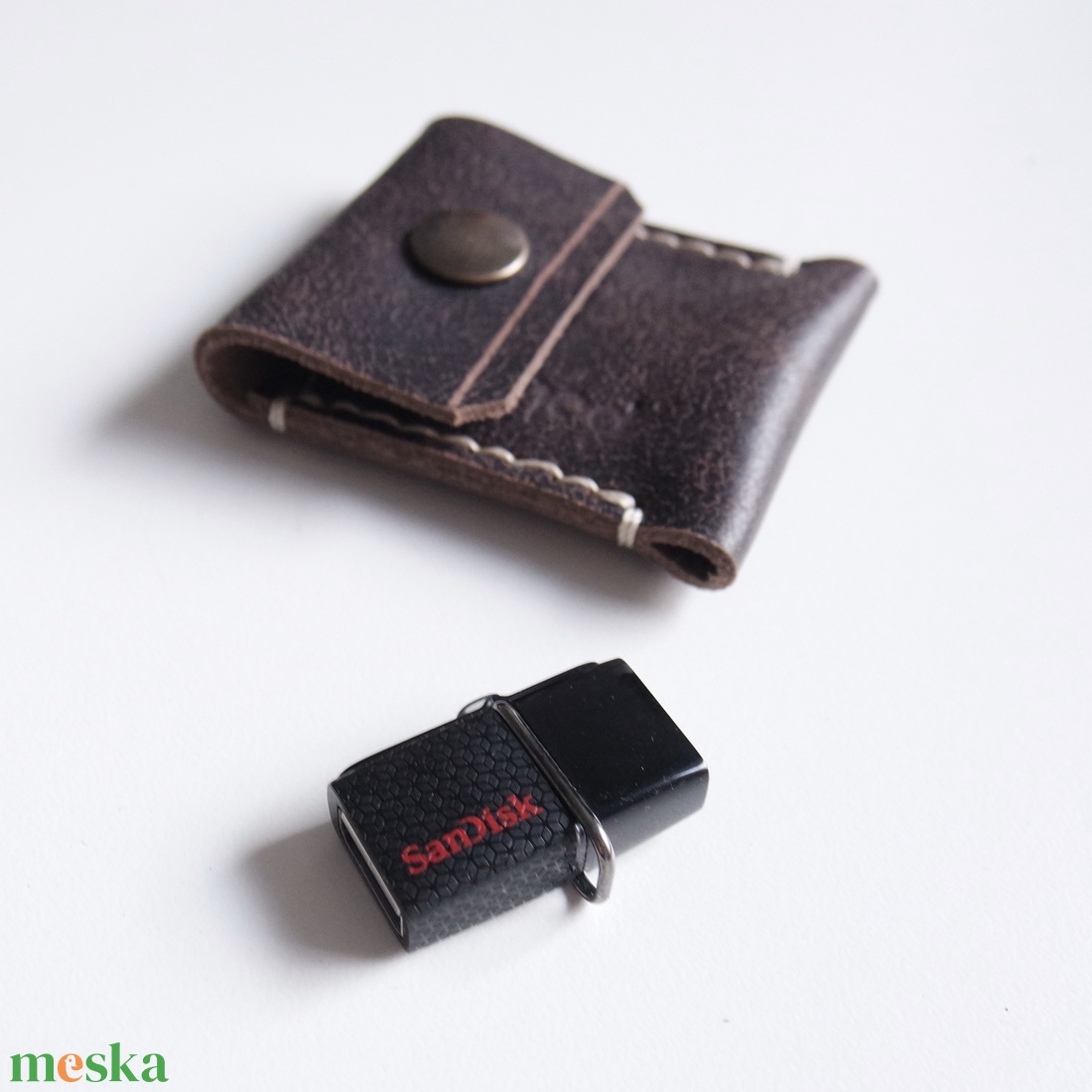 Dark Marsabit Extra mini bőr tok - táska & tok - kézitáska & válltáska - belső rendező - Meska.hu