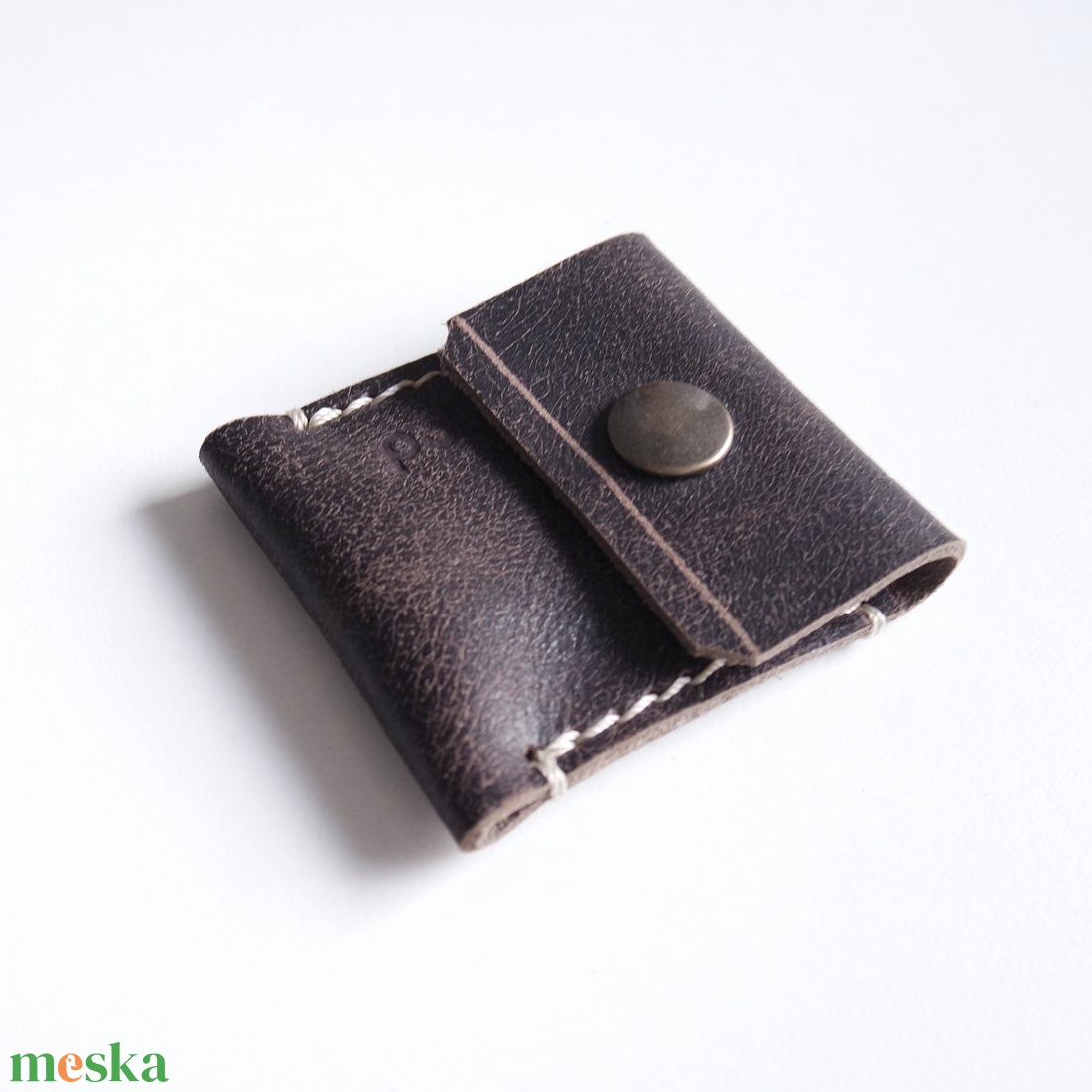 Dark Marsabit Extra mini bőr tok - táska & tok - kézitáska & válltáska - belső rendező - Meska.hu