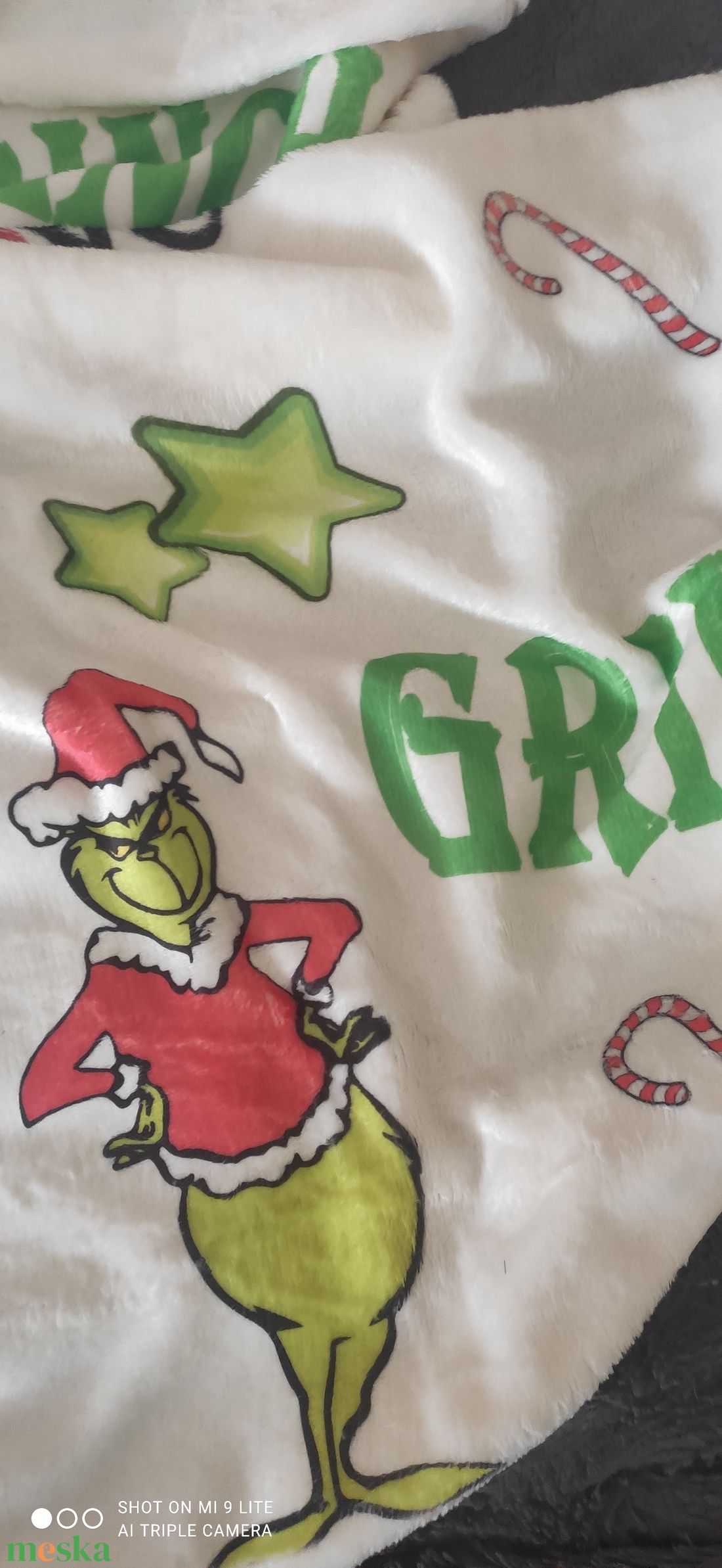 GRINCH soft takaró - otthon & életmód - lakástextil - felnőtt takaró, pléd - Meska.hu GRINCH soft takaró - otthon & életmód - lakástextil - felnőtt takaró, pléd - Meska.hu