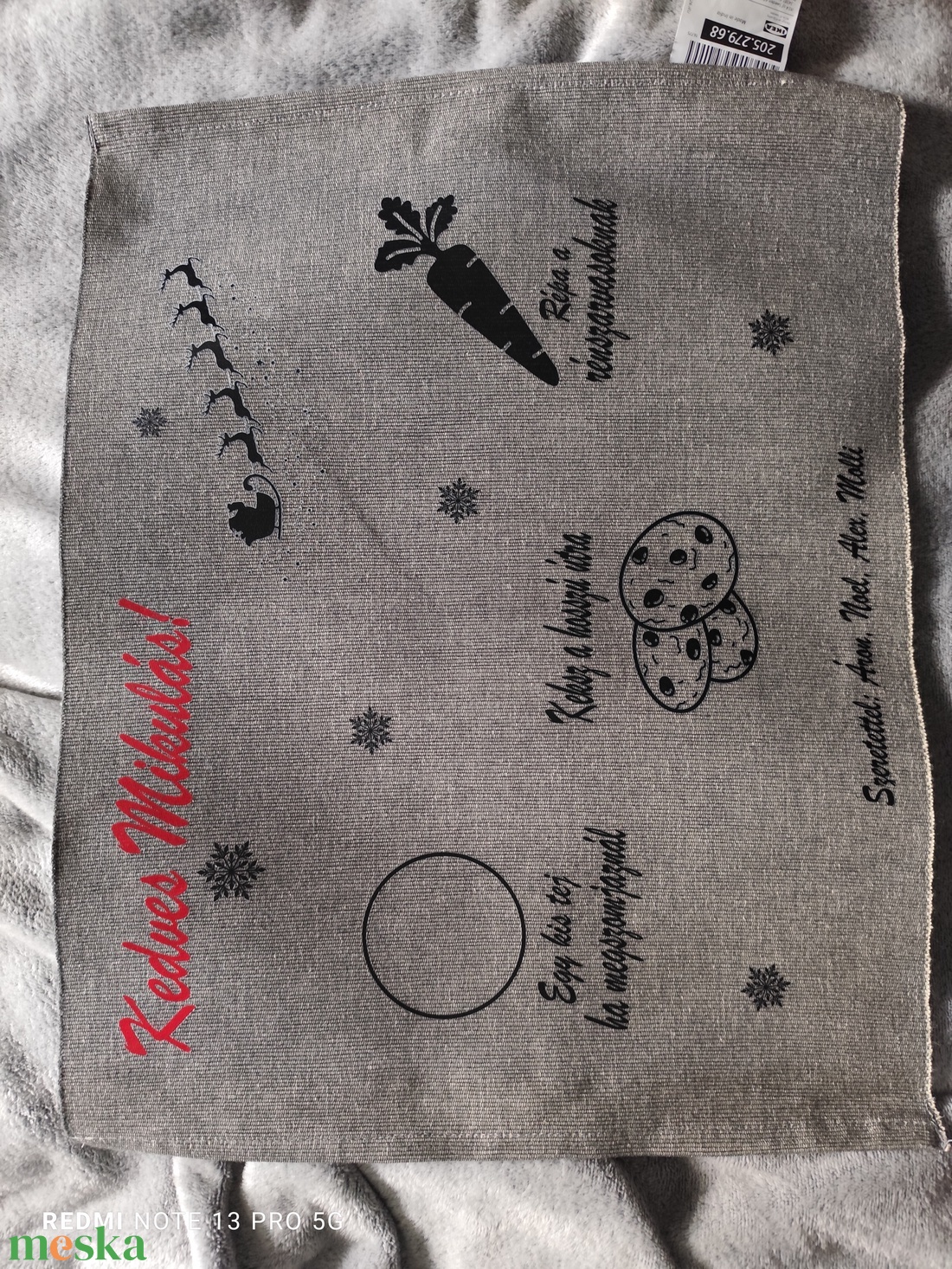 Mikulásváró textil tányéralátét - otthon & életmód - dekoráció - asztal és polc dekoráció - asztaldísz - Meska.hu Mikulásváró textil tányéralátét - otthon & életmód - dekoráció - asztal és polc dekoráció - asztaldísz - Meska.hu