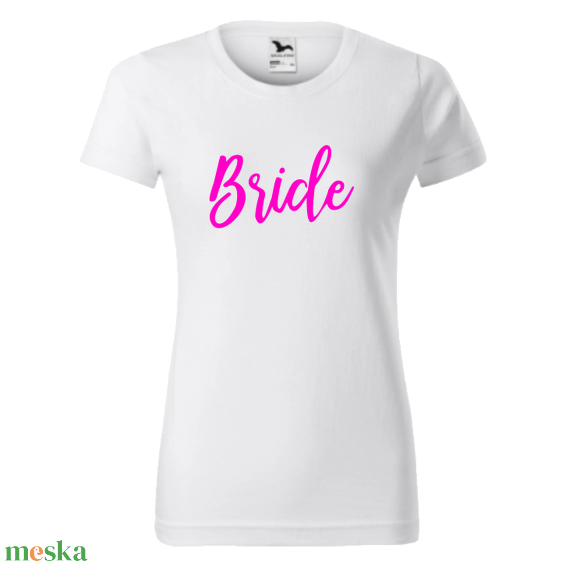 Lánybúcsú póló Bride felirattal akciós termékkép 1