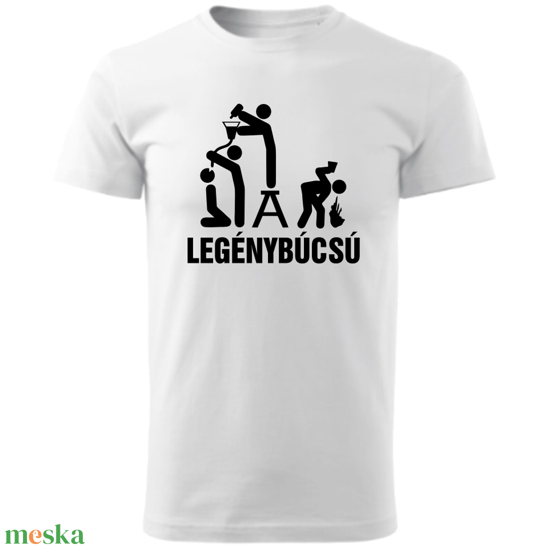 Legénybúcsú póló létrás feltöltés akciós termékkép 1