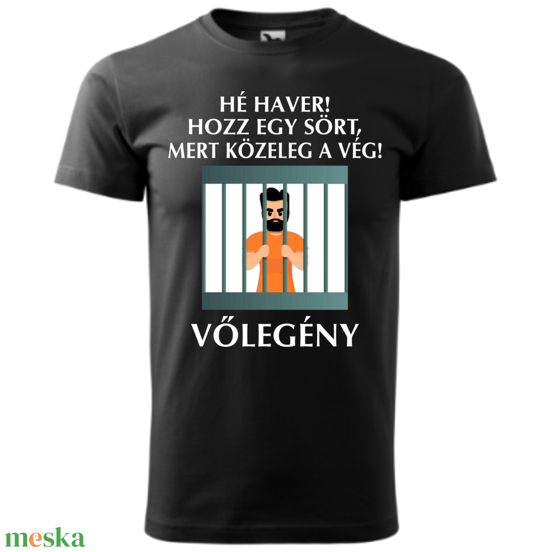 Legénybúcsú póló, hé haver hozz egy sört, a vőlegény akciós termékkép 1
