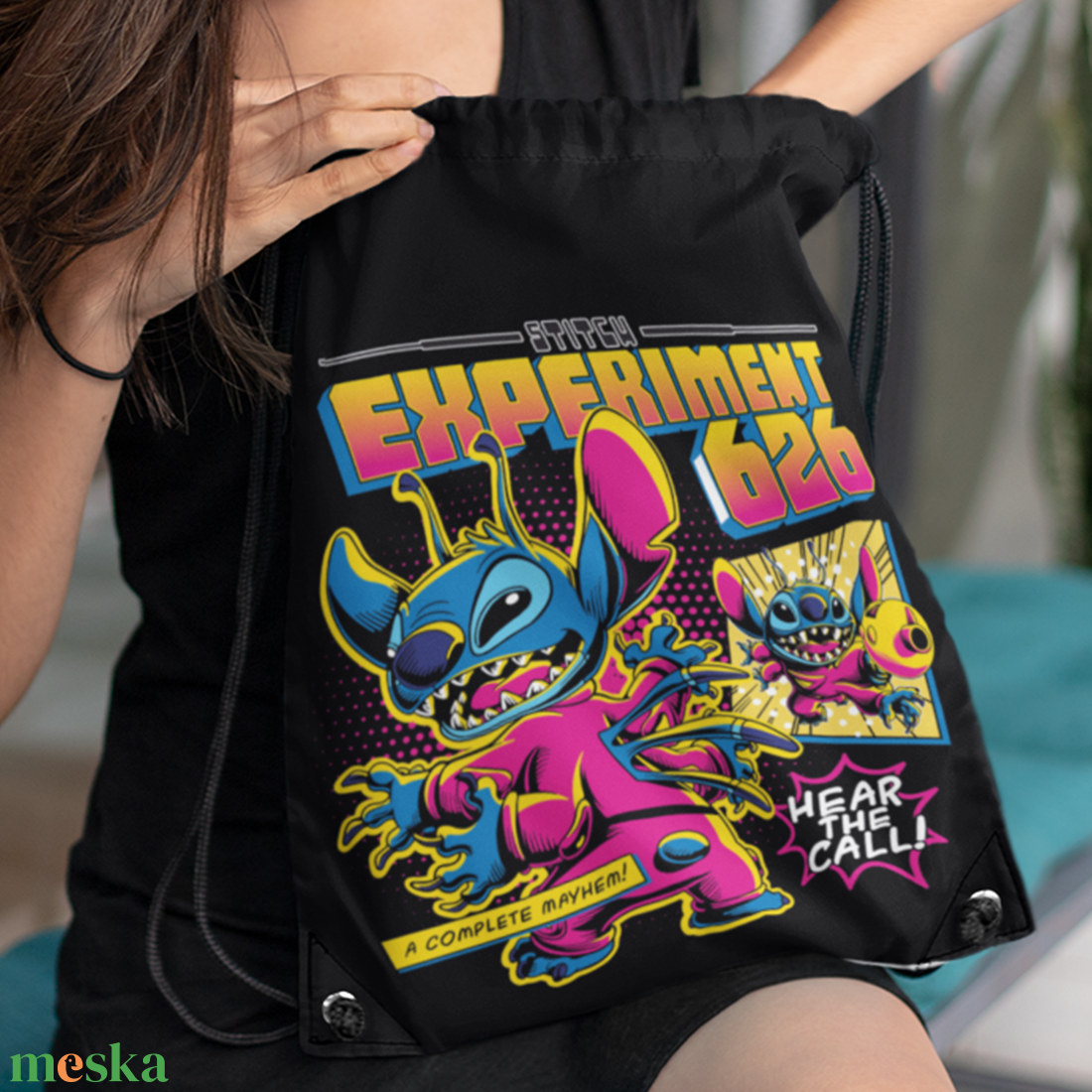 Space Experiment  tornazsák - táska & tok - hátizsák - tornazsák, gymbag - Meska.hu