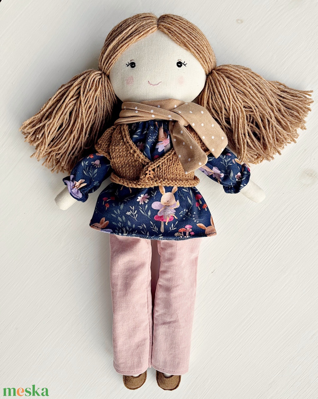 Téli ruha szett - játék & sport - baba & babaház - öltöztethető baba - Meska.hu