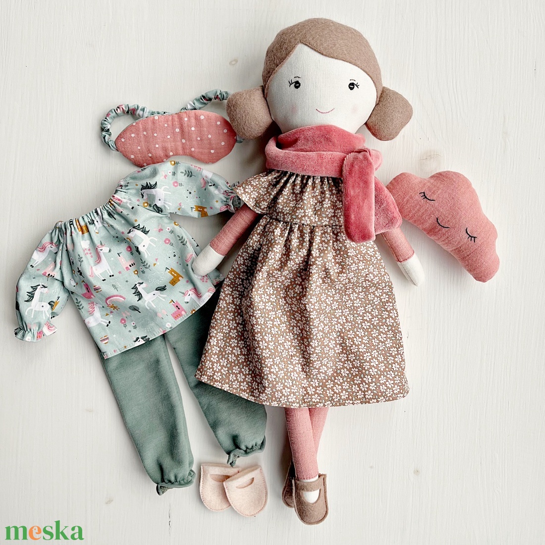 Tilda textilbaba - játék & sport - baba & babaház - öltöztethető baba - Meska.hu