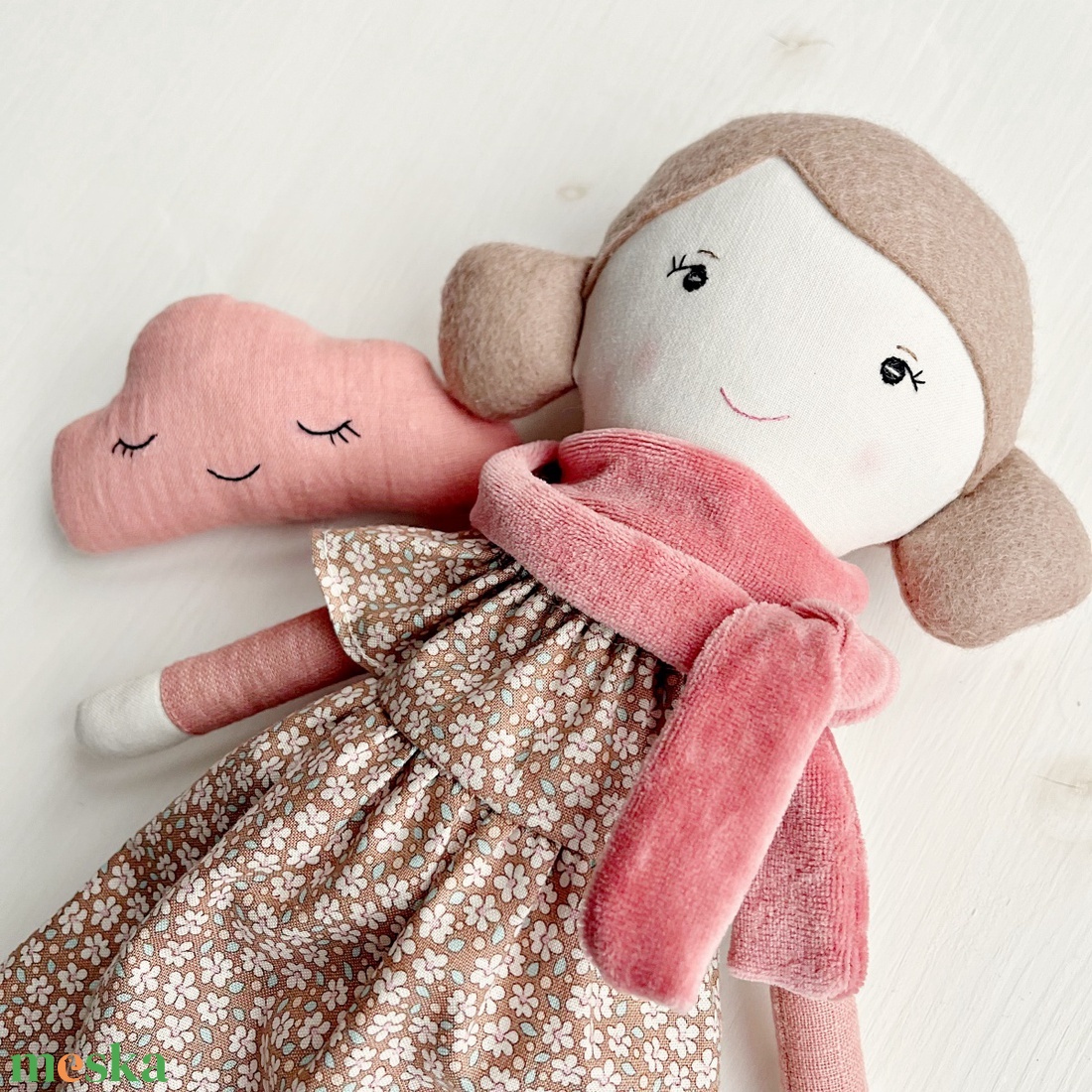 Tilda textilbaba - játék & sport - baba & babaház - öltöztethető baba - Meska.hu