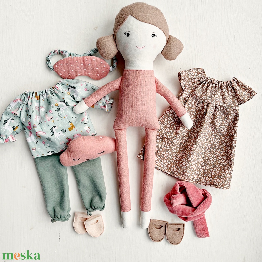 Tilda textilbaba - játék & sport - baba & babaház - öltöztethető baba - Meska.hu