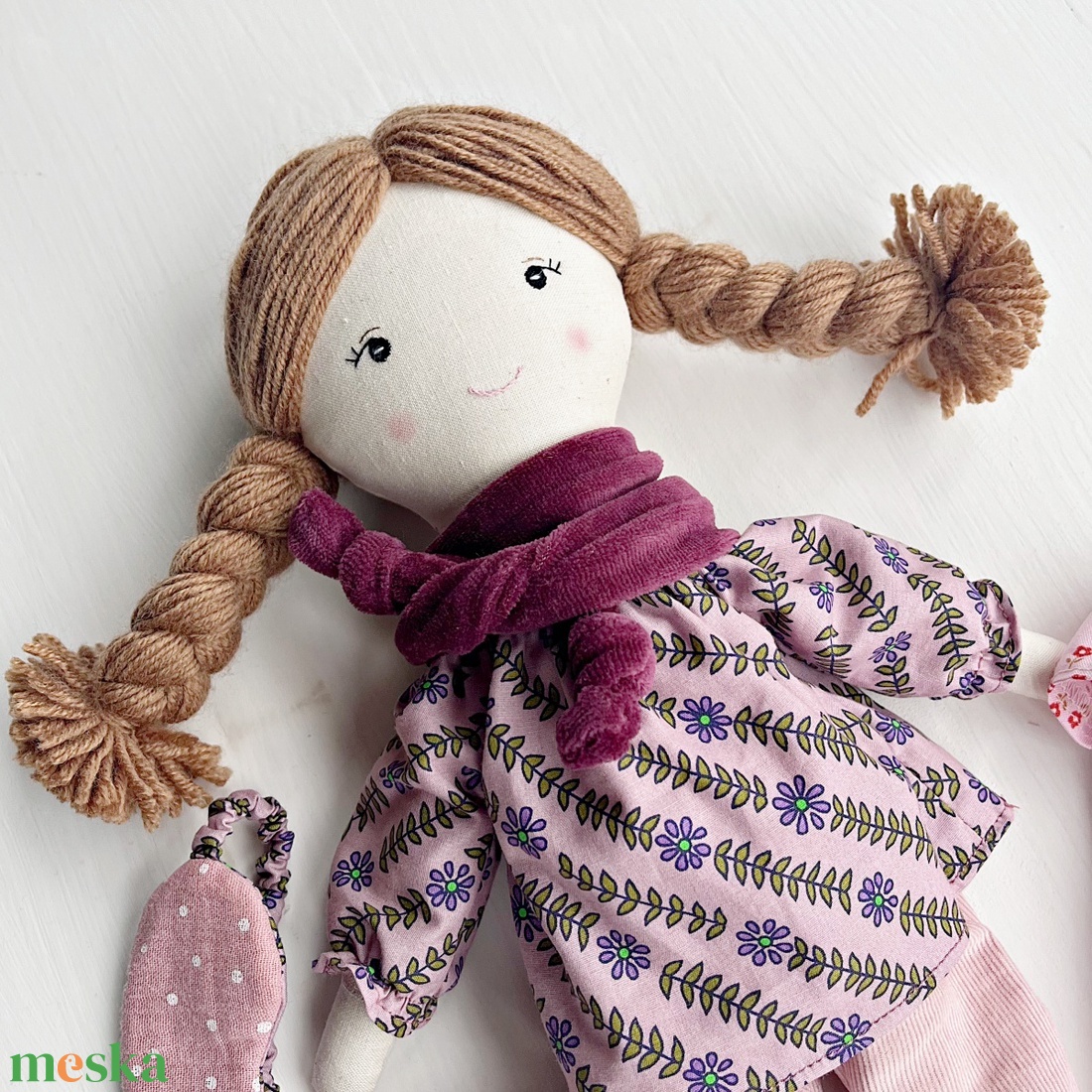 Tilda 2 textilbaba - játék & sport - baba & babaház - öltöztethető baba - Meska.hu